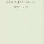Carl Albert Lange 1892-1952