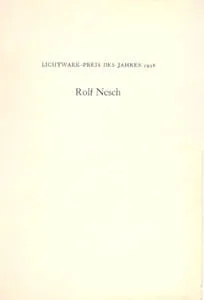 Rolf Nesch – Lichtwark-Preis des Jahres 1958