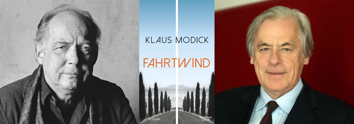   Fahrtwind – Auf den Spuren eines Taugenichts. Klaus Modick stellt im Gespräch mit Ullrich Schwarz seinen neuen Roman vor.  – Live-Mitschnitt